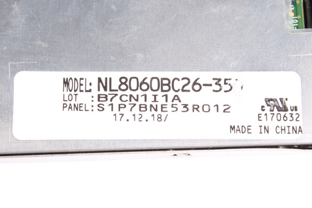 NL8060BC26-35 NLT TECHNOLOGIES LCD DISPLEJ