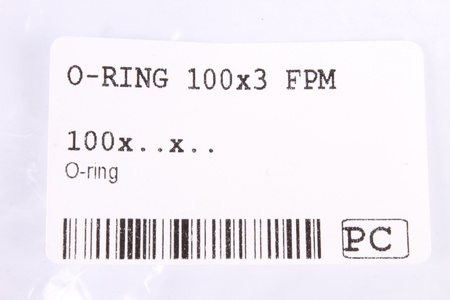 100X3 FPM ORING TĚSNICÍ KROUŽEK