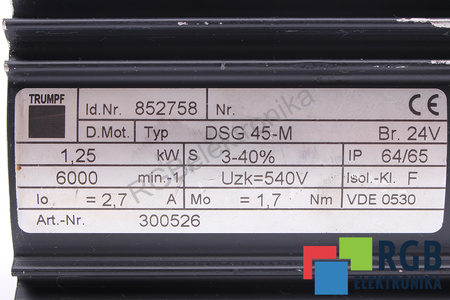 GSG45-M TRUMPF STATOR
