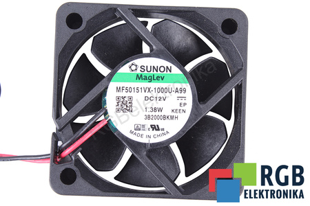 MF50151VX-1000U-A99 SUNON 50X50X15MM, 12V VENTILÁTOR