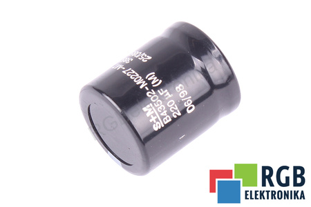 KONDENZÁTOR B43502-M0227-M7 S+M 220UF, 385V
