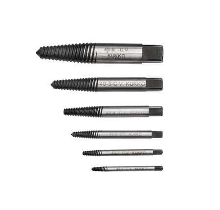 SADA VYKRUTOVAČŮ ŠROUBŮ Ø 3-24 MM 49-B KUKKO