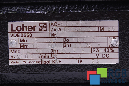 VDE0530 LOHER