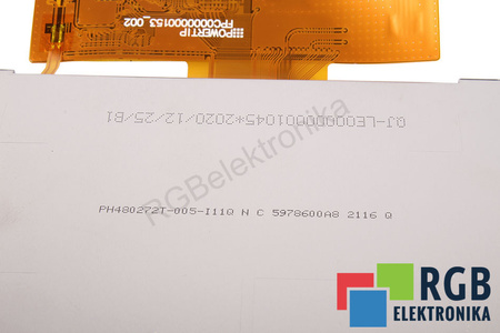 PH480272T-005-I11Q POWERTIP LCD0026 LCD DISPLEJ S DOTYKEM