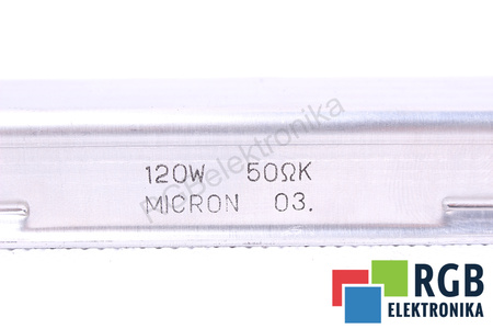 REZISTOR 50 OHM MICRON 50OHM, 120W