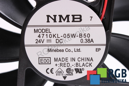 4710KL-05W-B50 MINEBEA NMB 119X119X25MM, 24V VENTILÁTOR