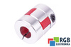 YH10-25-8-12-30 D=25MM D1/D=8/12MM L=30MM ALUMINIUM ELASTICKÁ KOLÍKOVÁ SPOJKA
