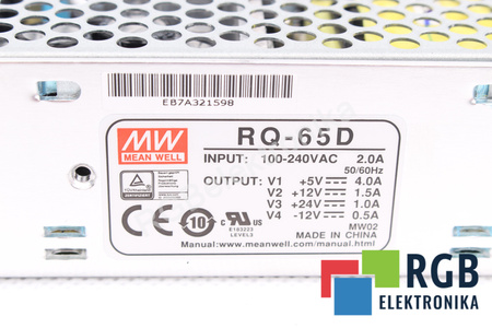 RQ-65D MEAN WELL ZDROJ