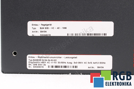 BUM60B-12/24-54-B-001 BAUMÜLLER BUM60-VC-0C-1096