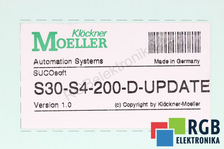 S30-S4-200-D-UPTADE KLOCKNER MOELLER PRO PS3/PS316