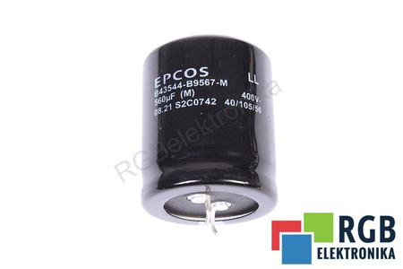KONDENZÁTOR B43544-B9567-M EPCOS 560UF, 400V