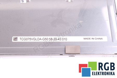 TCG075VGLDA-G50 KYOCERA 7.5" LCD DISPLEJ
