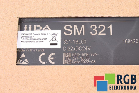 321-1BL00 YASKAWA VIPA SM321 EKVIVALENT 6ES7321-1BL00-0AA0