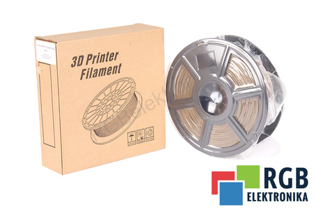 1,75MM ABS PRO FILAMENT 0.5KG GOLD FLASHFORGE VNĚJŠÍ ROZMĚR CÍVKY 180MM, VNITŘNÍ ROZMĚR CÍVKY 50MM, ŠÍŘKA CÍVKY 45MM