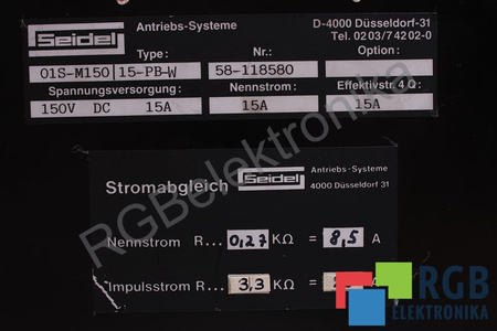 01S-M150 15-PB-W SEIDEL 01S