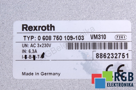 VM310 REXROTH 0608750109-103