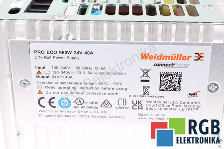 1469520000 WEIDMULLER PRO ECO