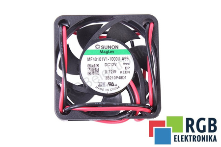 MF40101V1-1000U-A99 SUNON 40X40X10MM, 12V VENTILÁTOR