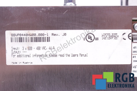 8BVP0440HW00.000-1 B&R AUTOMATION