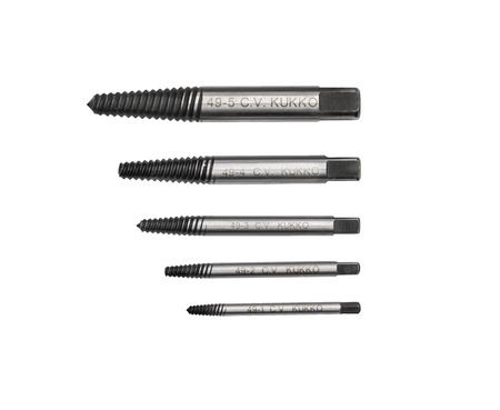 SADA VYKRUTOVAČŮ PRO ŠROUBY S JEMNÝM ZÁVITEM Ø 3-18 MM 49-A KUKKO