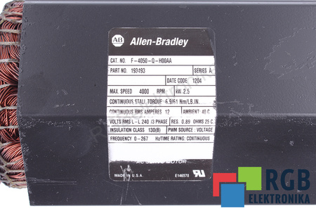 F-4050-Q-H00AA ALLEN BRADLEY STATOR