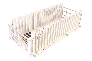 AS-H827-103 AEG 984 SERIES MODICON RACK