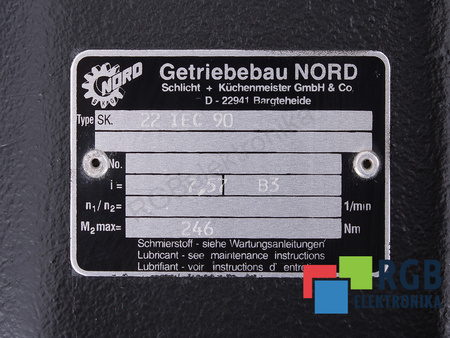 SK.22 NORD IEC90 I=7.57 PŘEVODOVKA