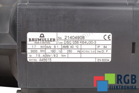 DSC056K64U30-3 BAUMÜLLER 1.7KW