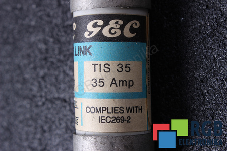 POJISTKA TIS35 GEC BS88-2 H.R.C. 35A, 660VAC