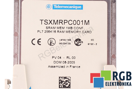 TSXMRPC001M TELEMECANIQUE SRAM MEM 1MB