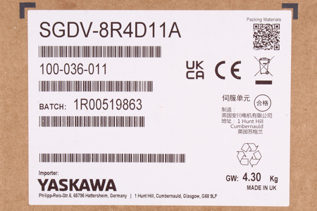 SGDV-8R4D11A YASKAWA