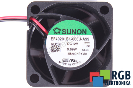 EF40201B1-000U-A99 SUNON EF40201B1-A99 40X40X20MM, 12V VENTILÁTOR