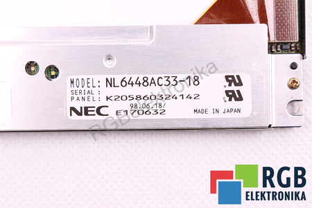 NL6448AC33-18 NEC 10.4" LCD DISPLEJ