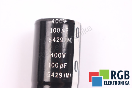 KONDENZÁTOR 100UF 400VDC 5429(M) MATSUSHITA
