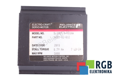 S-3007-N-H00AA RELIANCE ELECTRIC KRYT ENKODÉRU