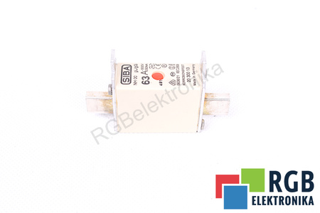 POJISTKA 2030013 SIBA NH00 GL/GG 63A, 500VAC, 120KA