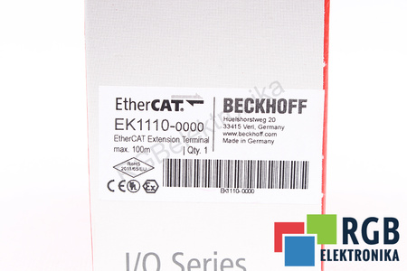 EK1110 BECKHOFF ETHERCAT EXTENSION TERMINAL