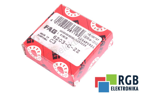 6203-C-2Z-C3 FAG 17X40X12 LOŽISKO