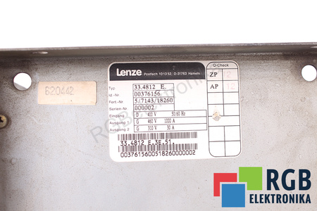 33.4812E LENZE ID-NR. 00376156