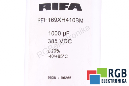 KONDENZÁTOR PEH169XH410BM RIFA 1000UF, 385V