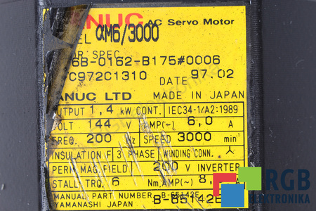 A06B-0162-B175#0006 FANUC AM6/3000
