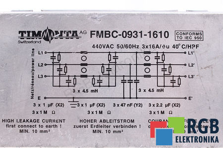 FMBC-0931-1610 TIMONTA FILTR