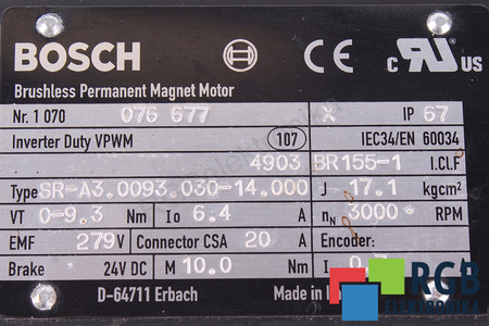SR-A3.0093.030-14.000 BOSCH