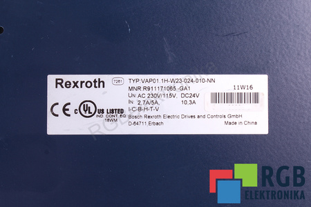 VAP01.1H-W23-024-010-NN REXROTH R911171065 GA1