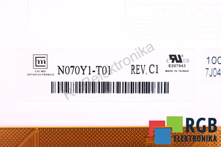 N070Y1-T01 CHI MEI REV.C1 7" LCD DISPLEJ