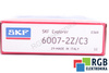 6007-2Z/C3 SKF 35X62X14 16.8KN, 10.2KN LOŽISKO