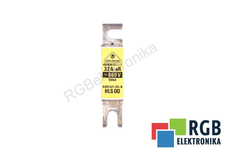POJISTKA HLS00 JEAN MULLER VDE2969/23 32A-AR, 660V, 120KA