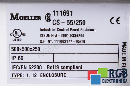 CS-55/250 EATON IDT IP66 KRYT