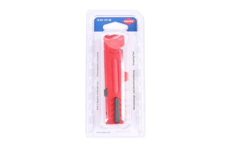 1664125SB KNIPEX 16 64 125 SB 4-13MM 125X88X32MM NÁSTROJ NA ODIZOLOVÁNÍ PLOCHÝCH A KULATÝCH KABELŮ