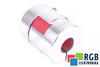 YH10-25-6-10-30 D=25MM D1/ D2=6/10MM L=30MM ALUMINIUM ELASTICKÁ KOLÍKOVÁ SPOJKA